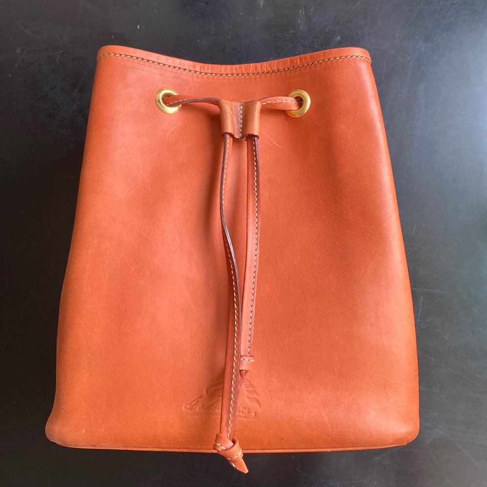 Handmade Genuine Colombian Leather Bucket Bag/Purse